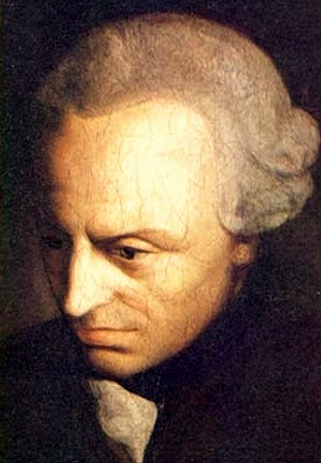 Immanuel Kant (c. 1790) — enlightened reason puts itself on trial