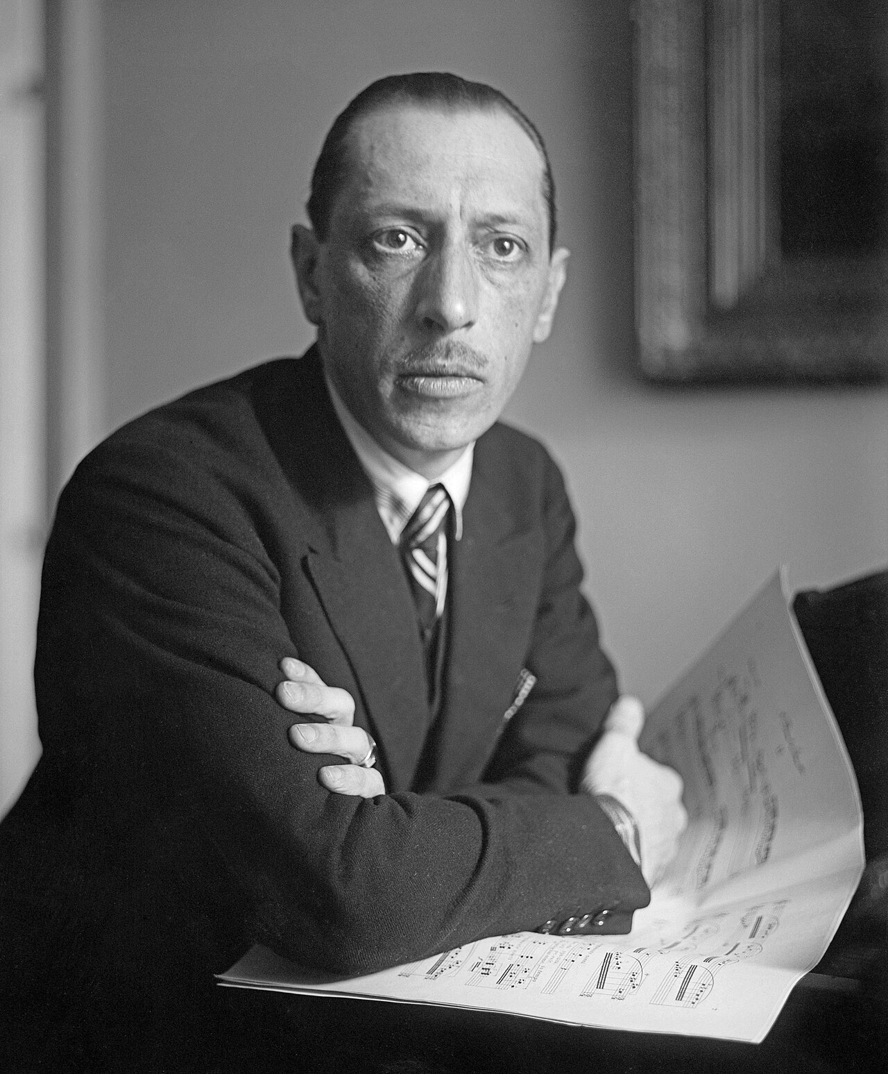 Igor Stravinsky — whose "The Rite of Spring" detonated the age of rupture and wars